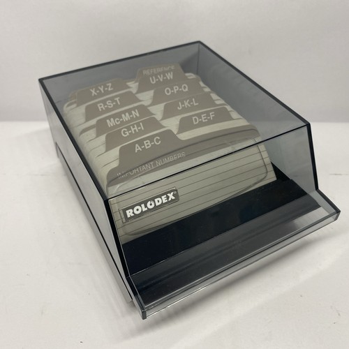 Vtg rolodex organizing system - ,