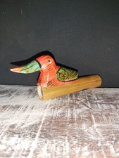HAND PAINTED BAMBOO DUCK