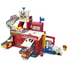 VTech Toot-Toot Drivers Fire Station Playset Interactive Gift Ideas For Kids NEW
