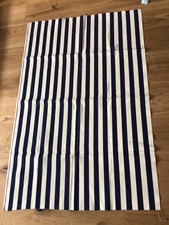 Ticking Cotton Stripe Fabric 120cm L x 75cm W Upholstery Interiors Crafts UNUSED