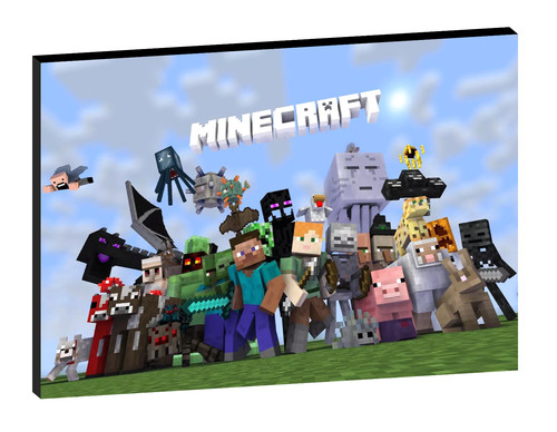 Pixels minecraft xl - m2, canvas
