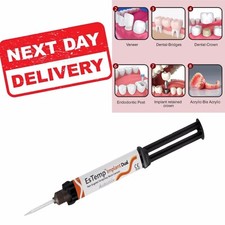 EXTRA STRONG, Permanent Dental Cement For Caps, Crowns, Bridges, Posts, Pins