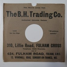 10" 78 rpm gramophone record