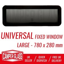 PREMIUM UNIVERSAL Campervan Fixed Window – Large 780 x 280 mm - Crafter Sprinter
