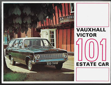 Vauxhall Victor FC 101 Estate 1965-66 UK Market Sales Brochure Super De Luxe