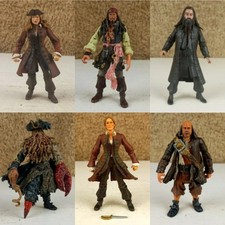 PIRATES OF THE CARIBBEAN 4" Zizzle & JAKKS Pacific Figures Choose Your Figure