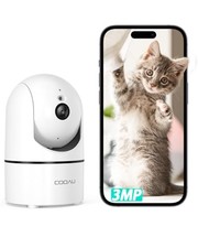 COOAU 3MP Pet Surveillance