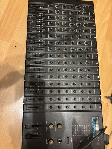 Boss bx16 mixer channel - boss,