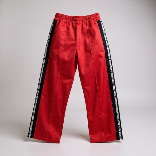 Red track pants - red, small