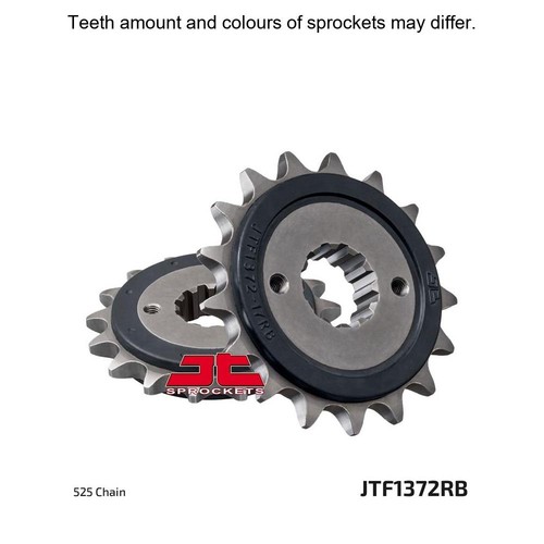 Quiet rubber front sprocket - jt,