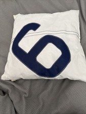 Quba Sails Number 6 Sailcloth Cushion Coastal Nautical