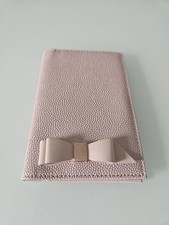 Ted Baker Bow Detail Passport Holder - Light Pink