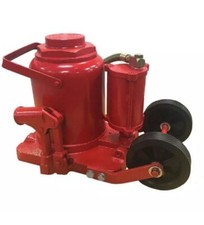 HEAVY DUTY 50 Ton Air Hydraulic Bottle Jack on wheels