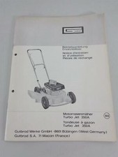 Operating Instructions + Parts