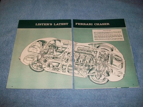 1959 lister jaguar vintage - 1959,