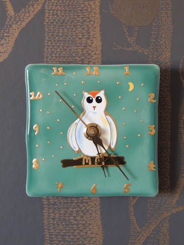 Owl wall clock - far, thing