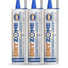 3 x Tubes Dryzone Dpc Injection Cream 310ml | Damp Proof Injection Cream