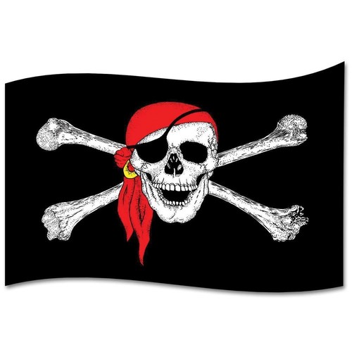 Large pirates flag jolly - large,