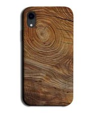 Timber Wood Design Phone Case Cover Wooden Look Effect Print Bark Markings DQ63