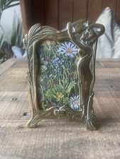Antique Art Nouveau Brass