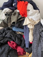 10kg pre loved mens womans clothing bags shoes trainers grade A B job lot bundle