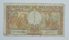 1948 Kingdom of Belgium - 50