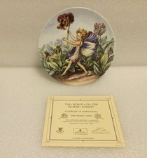 Wedgwood The Pansy Fairy Plate