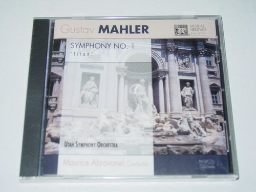 Mahler symphony cd - mahler, no.1....