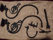 Victorian Brass Gas Wall Light