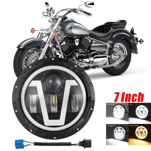 Led motorcycle headlight - led,