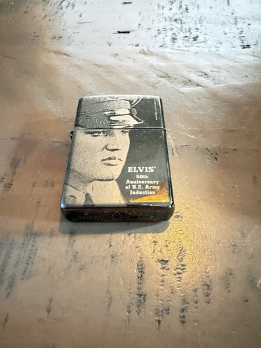 Zippo elvis presley 50th - zippo, army