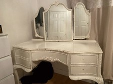 Dressing Table White Vintage