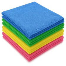 10pcs Microfiber Cleaning Cloth-Home Kitchen Car Mirrors Furniture window-30x30