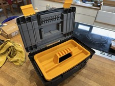 Used ZAG Plastic Toolbox  40 x 25 x 20cm & Tote Tray - GWO - Herefordshire