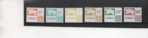 Jersey stamps 1974 - jersey, 1974-5