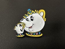 Mrs Potts & Chip Pin Badge