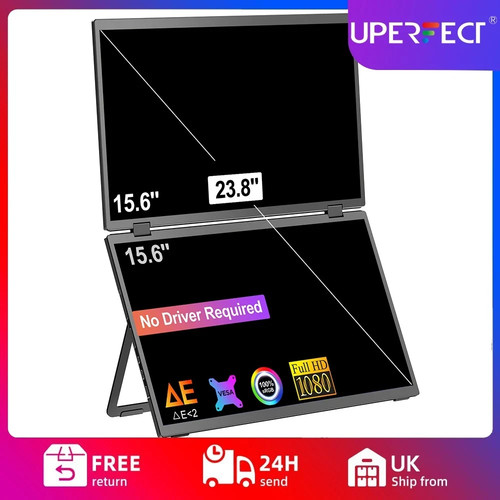 Uperfect dual stacked - dual, 15.6"