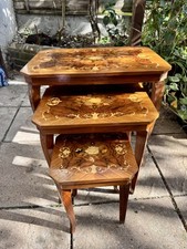 1930s Vintage French Inlaid