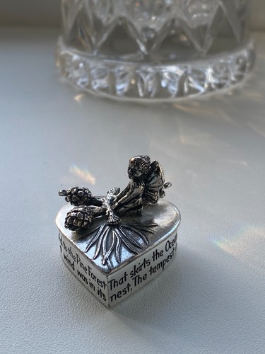 Fairy trinket box - , leave