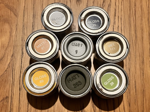 Humbrol enamel paint pot - 14, ml