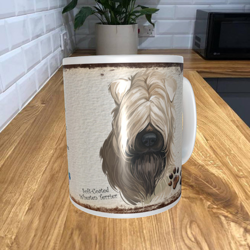 Soft coated wheaten - soft-coated, terrier