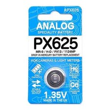 PX625 MR-9 HD PX13 APX625 E-625N EPX625 MRB625 1.35V Mercury Battery ANALOG UK