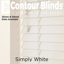 White Wooden Blinds | Decora