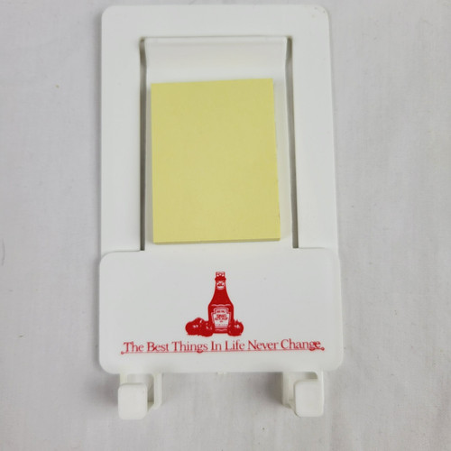 Heinz ketchup magnetic notepad - ketchup,