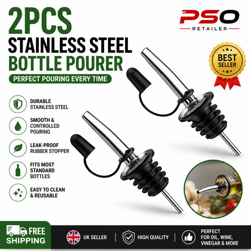 2pcs stainless steel oil - 2pcs,