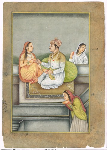 Indian painting emperor - indian,