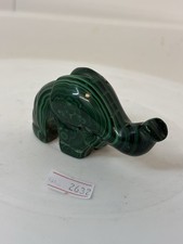 Vintage Malachite Elephant