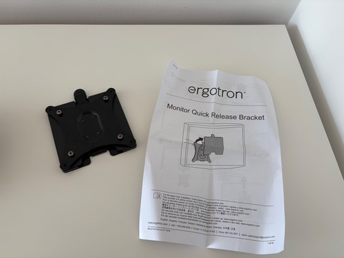 Ergotron quick release - ergotron,