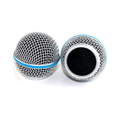 Microphone grille head mesh - head,