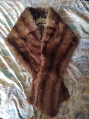 Ladies mink fur scarf - ladies, wrap
